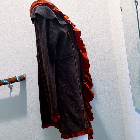 Anthropologie Sparrow Wool & Silk Cardigan Jacket - Picture 9 of 12